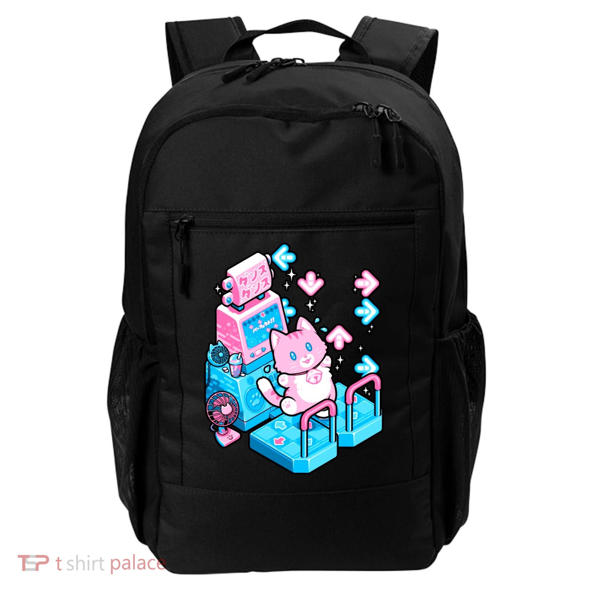 Cute Dancing Game Kitty Backpack