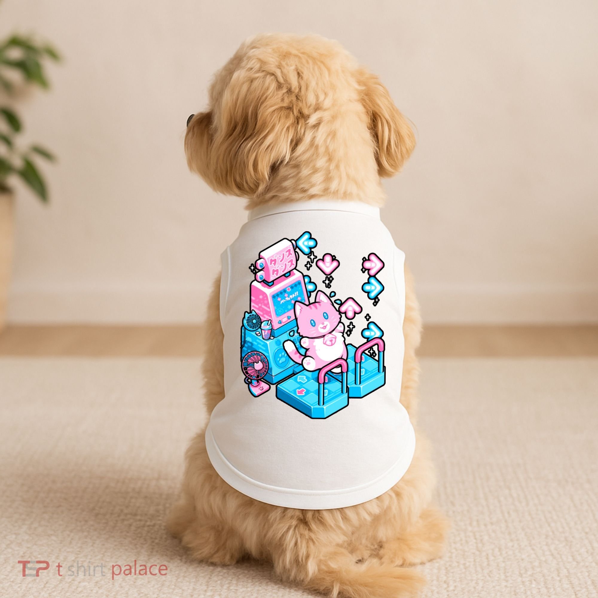 Cute Dancing Game Kitty Doggie Tank