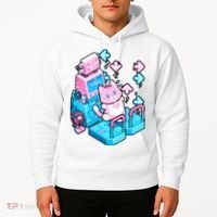 Cute Dancing Game Kitty Hoodie thumb 2