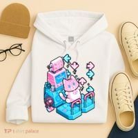 Cute Dancing Game Kitty Hoodie thumb 4