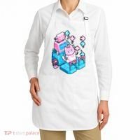 Cute Dancing Game Kitty Apron thumb 2