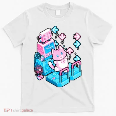 Cute Dancing Game Kitty T-Shirt