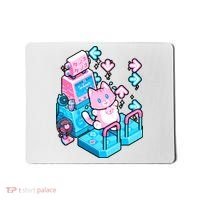 Cute Dancing Game Kitty Mousepad thumb 0