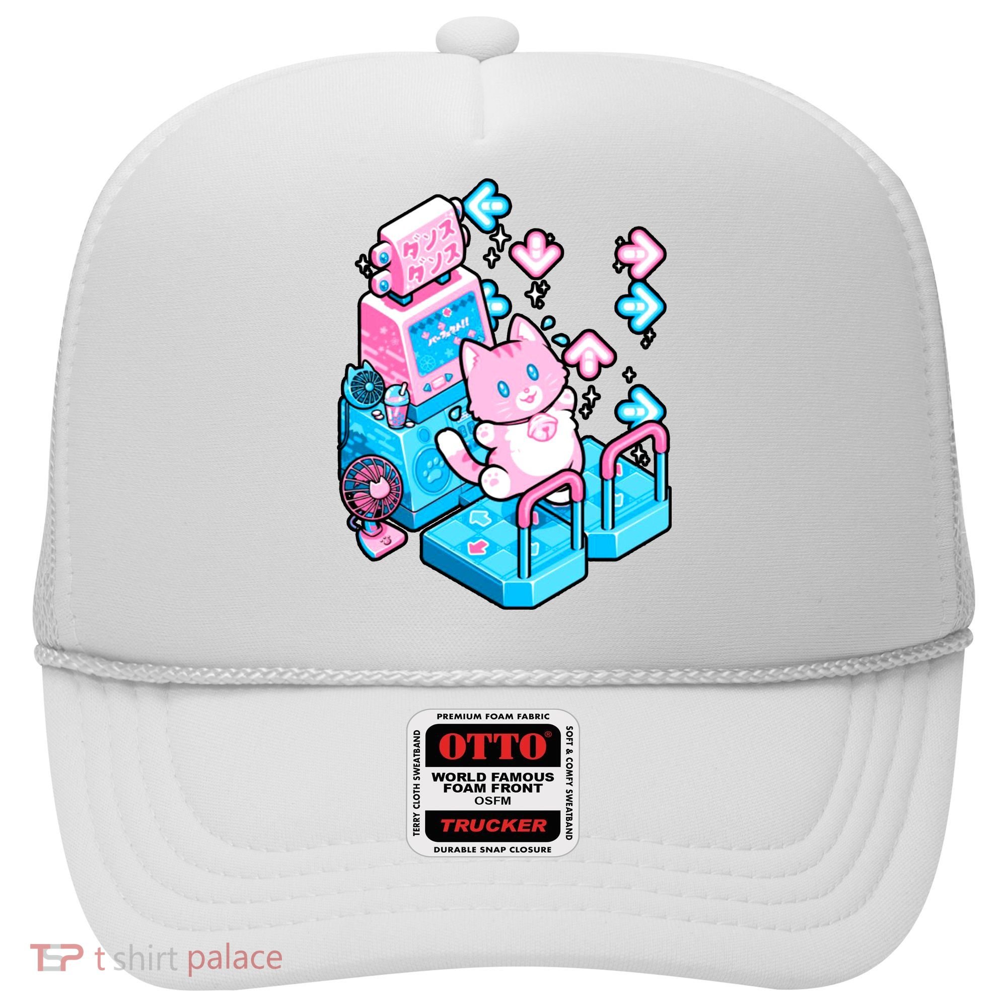 Cute Dancing Game Kitty Hat