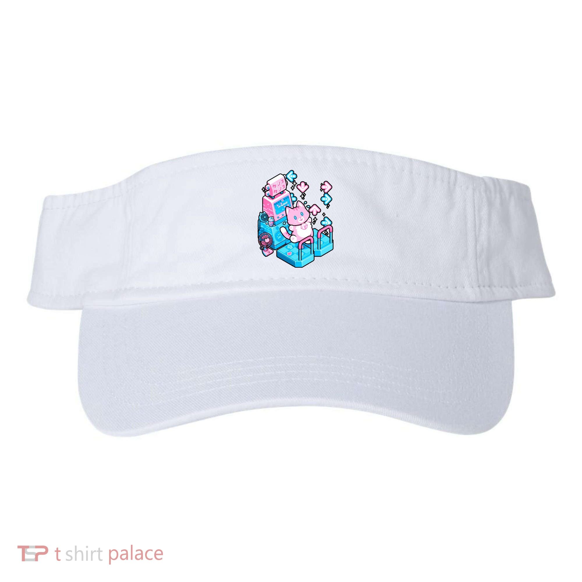 Cute Dancing Game Kitty Visor