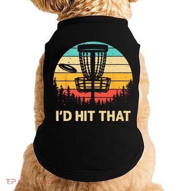 Cool Disc Golf Design For  Disc Golf Lover & Player Doggie Tank