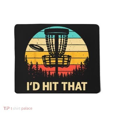 Cool Disc Golf Design For  Disc Golf Lover & Player Mousepad