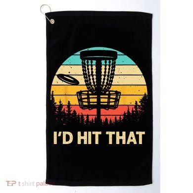 Cool Disc Golf Design For  Disc Golf Lover & Player Golf Towel