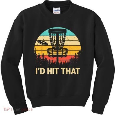 Cool Disc Golf Design For  Disc Golf Lover & Player Kids Sweatshirt