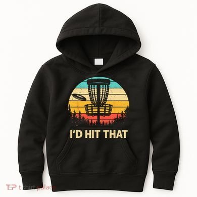 Cool Disc Golf Design For  Disc Golf Lover & Player Kids Hoodie