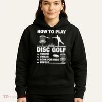 Cool Disc Golf For  Dad Sports Tournament Best Dad By Par Hoodie thumb 5