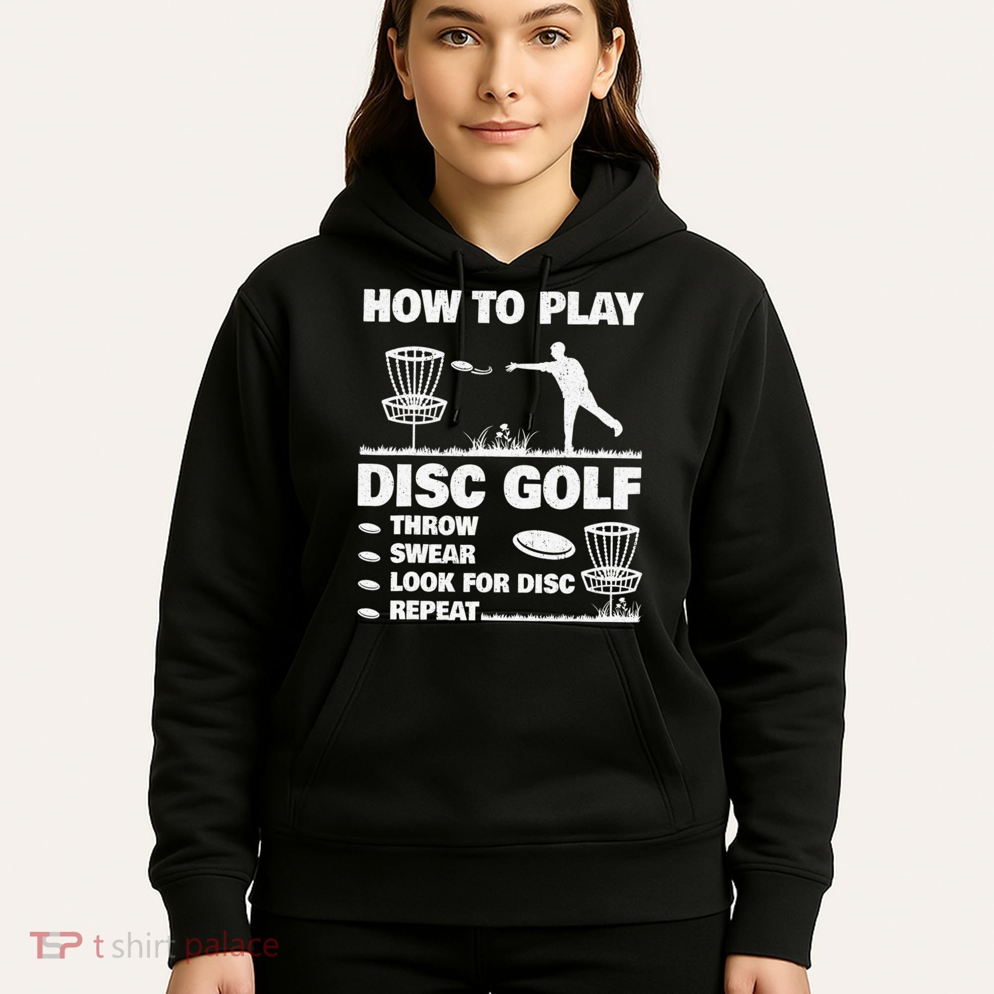 Cool Disc Golf For  Dad Sports Tournament Best Dad By Par Hoodie