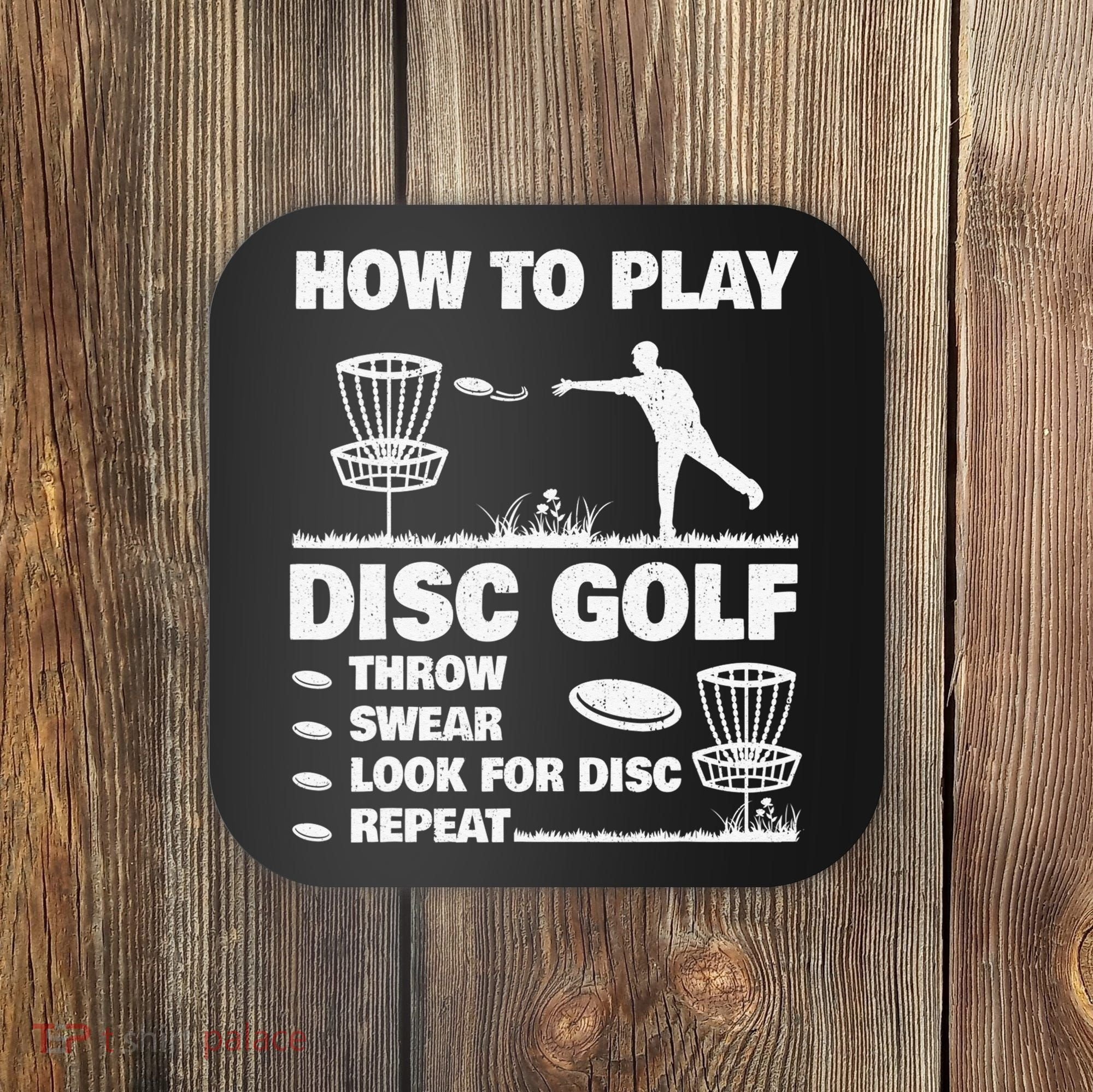 Cool Disc Golf For  Dad Sports Tournament Best Dad By Par Coaster