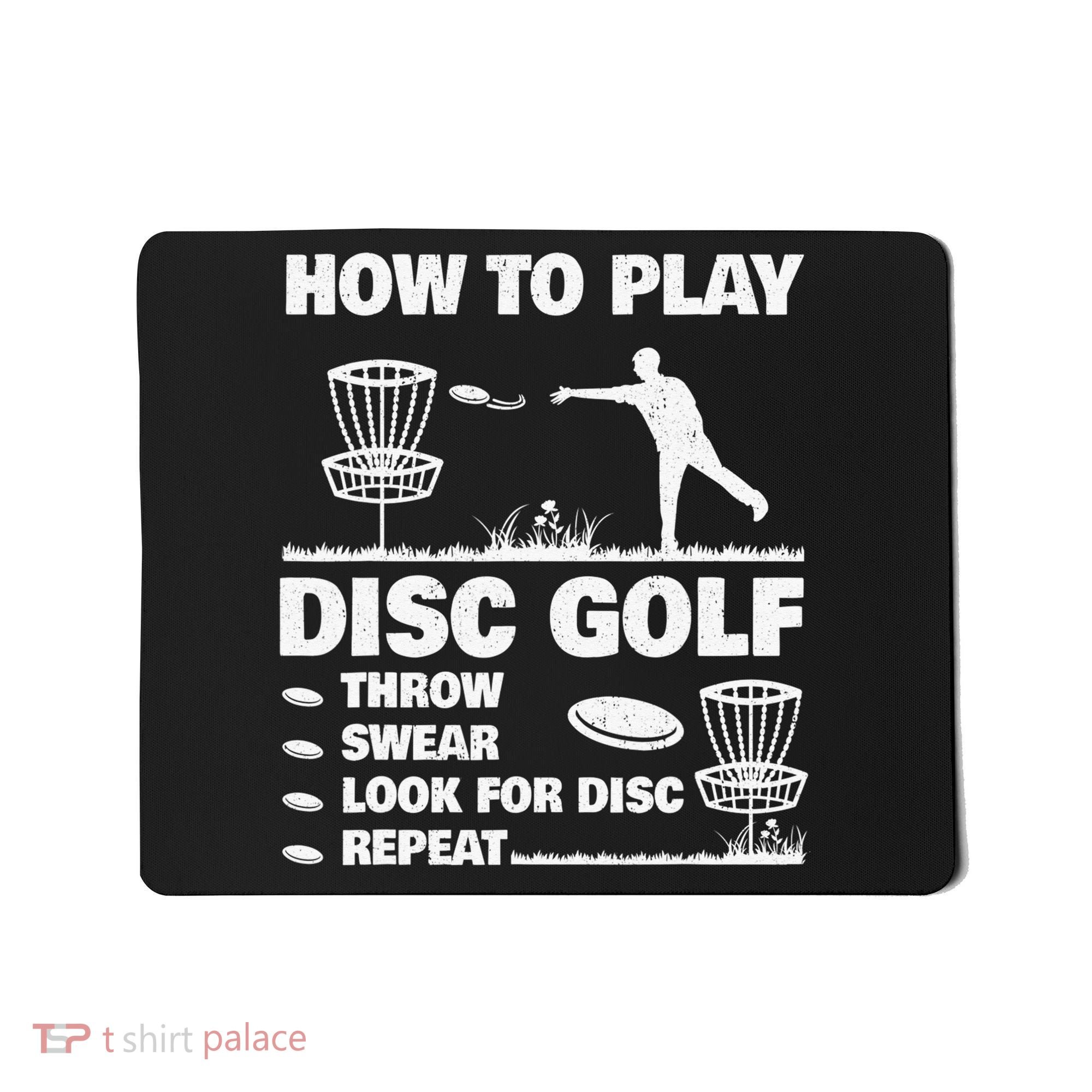 Cool Disc Golf For  Dad Sports Tournament Best Dad By Par Mousepad