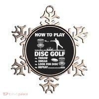 Cool Disc Golf For  Dad Sports Tournament Best Dad By Par Ornament thumb 0
