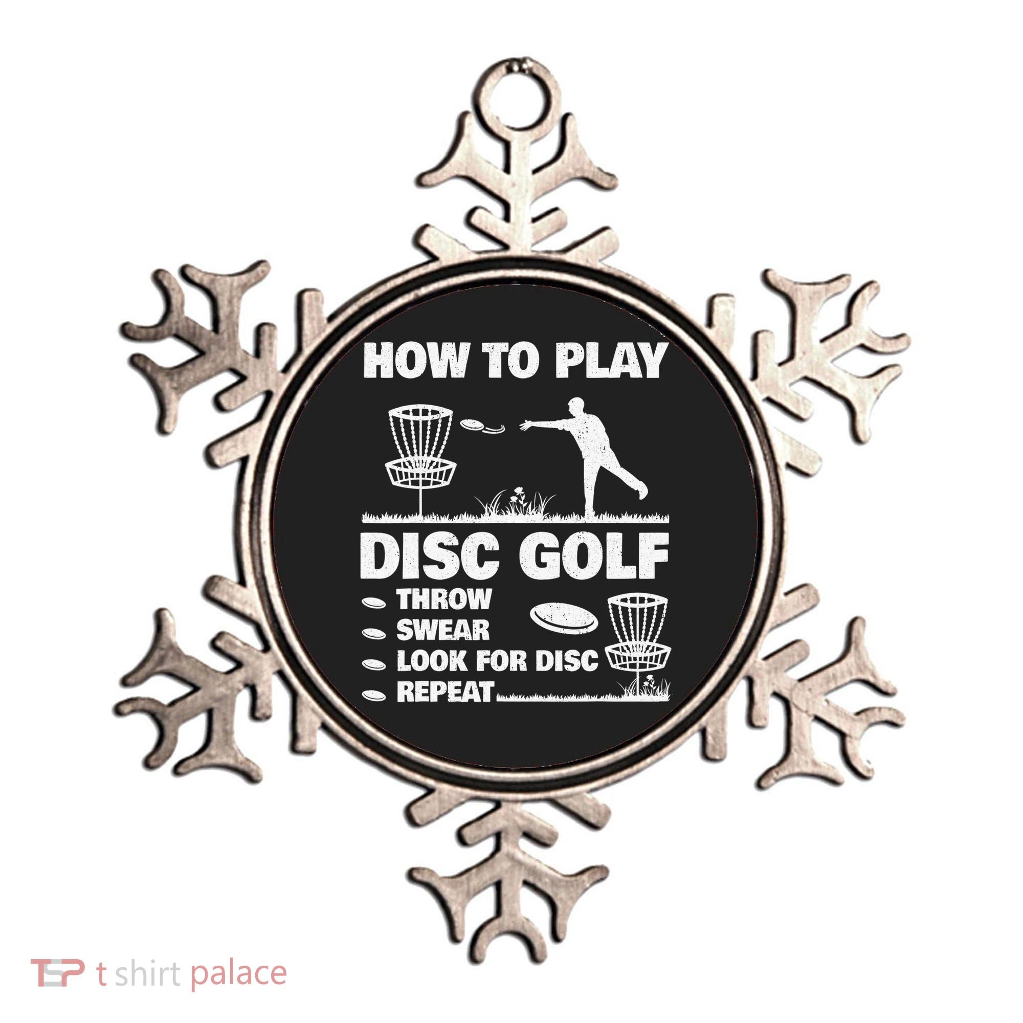 Cool Disc Golf For  Dad Sports Tournament Best Dad By Par Ornament