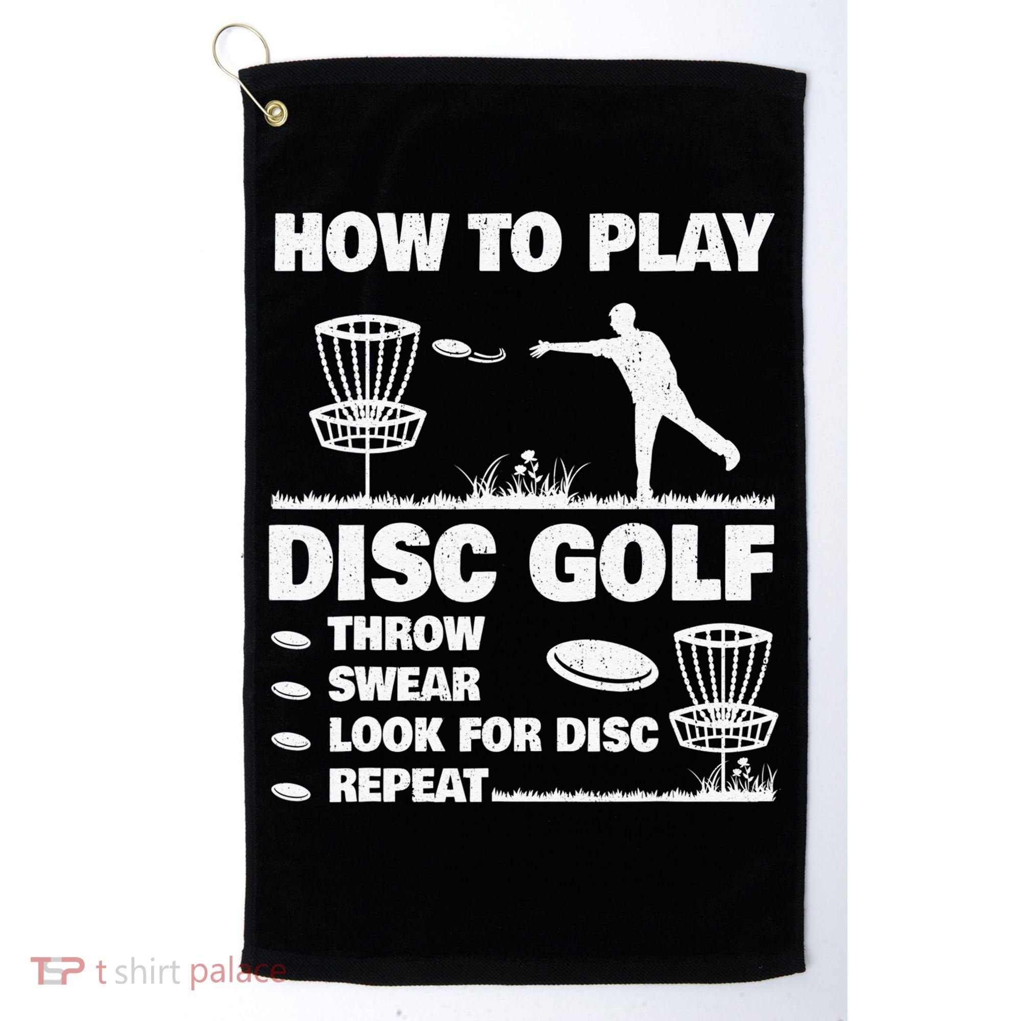 Cool Disc Golf For  Dad Sports Tournament Best Dad By Par Golf Towel