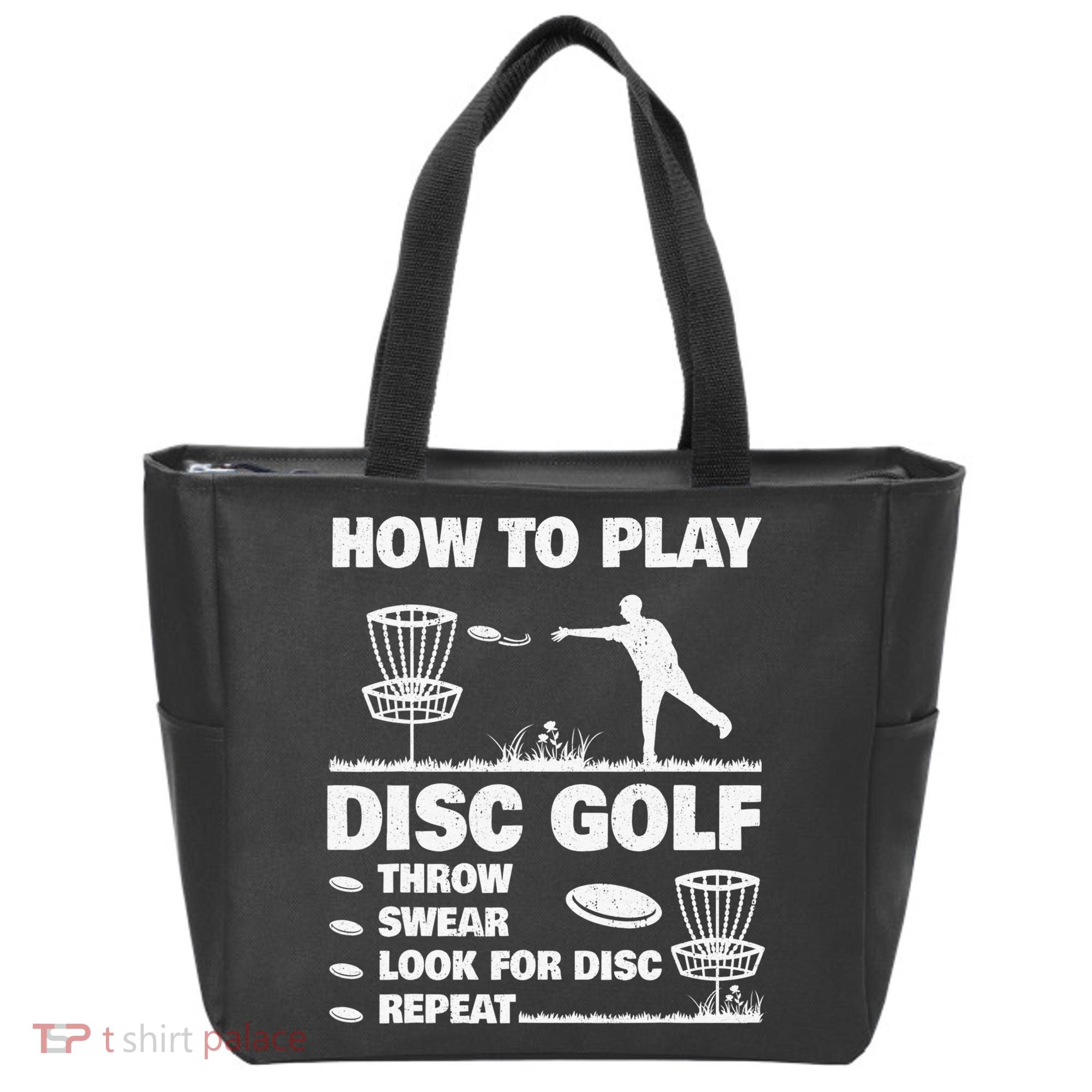 Cool Disc Golf For  Dad Sports Tournament Best Dad By Par Tote Bag
