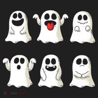 Cute Dancing Ghosts Boys Girls Ghost Halloween Costume Tumbler thumb 3