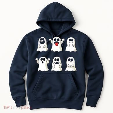 Cute Dancing Ghosts Boys Girls Ghost Halloween Costume Hoodie