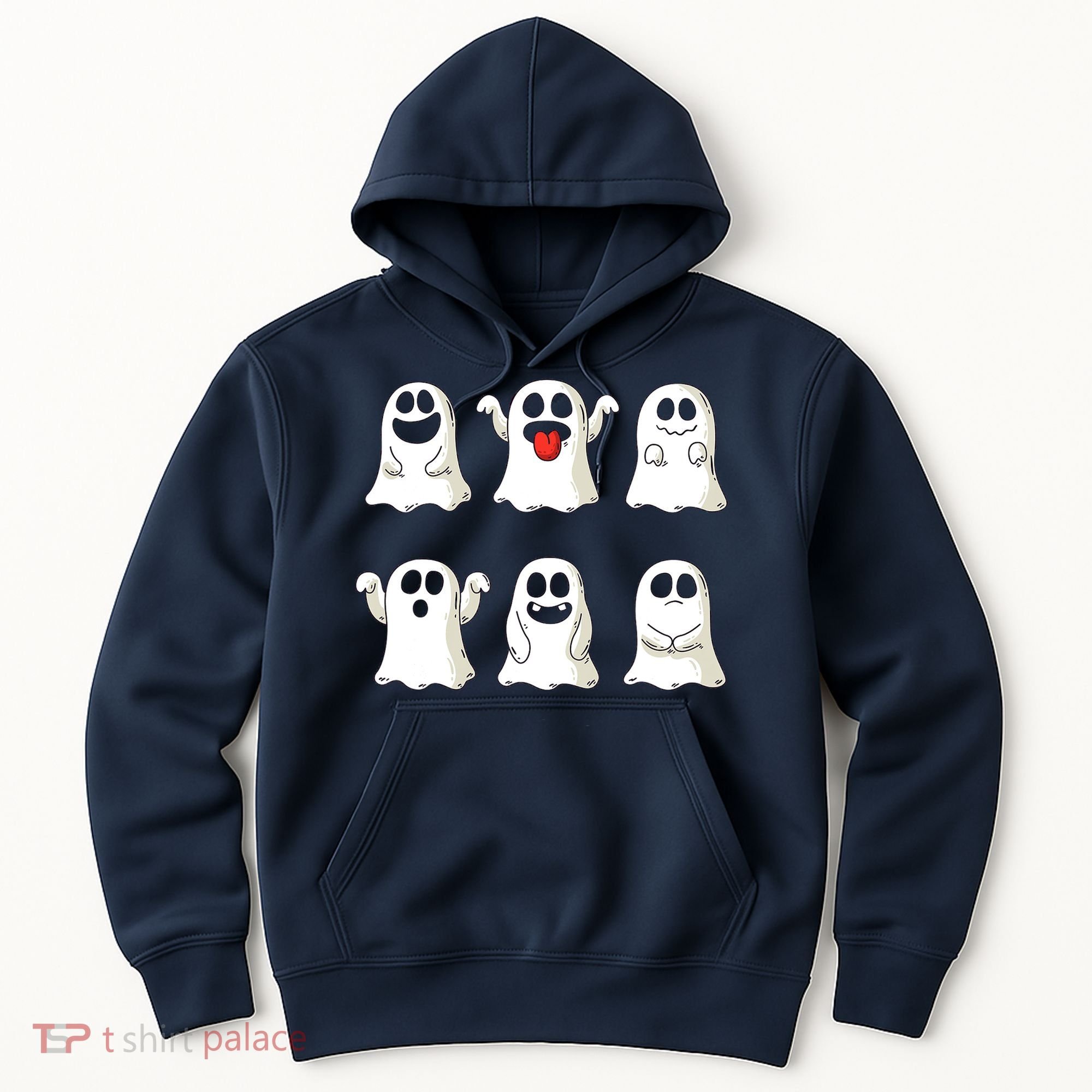 Cute Dancing Ghosts Boys Girls Ghost Halloween Costume Hoodie