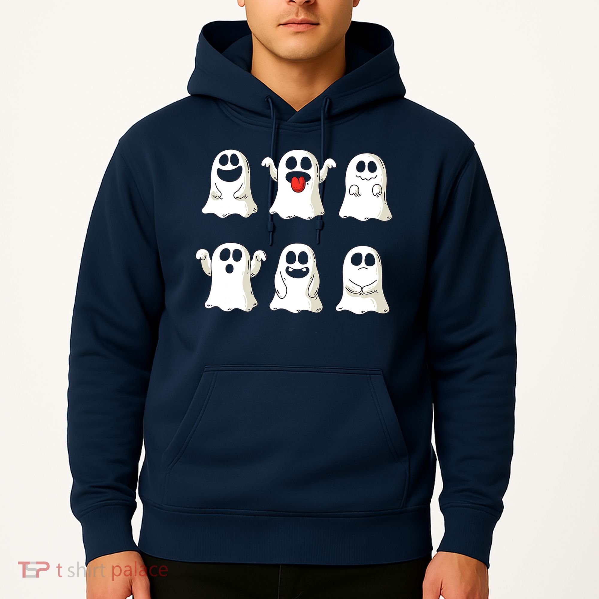Cute Dancing Ghosts Boys Girls Ghost Halloween Costume Hoodie
