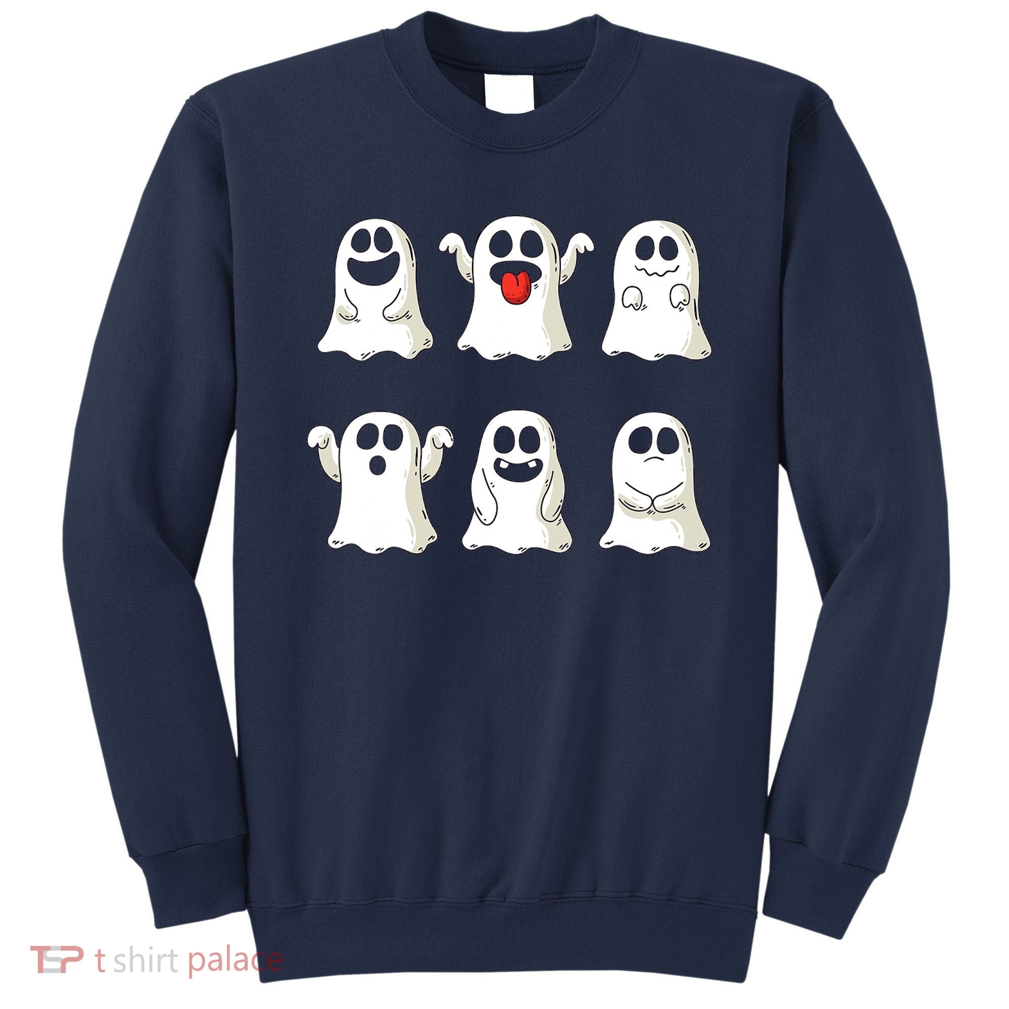Cute Dancing Ghosts Boys Girls Ghost Halloween Costume Sweatshirt