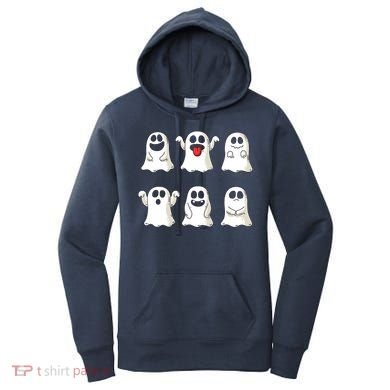 Cute Dancing Ghosts Boys Girls Ghost Halloween Costume Women's Hoodie