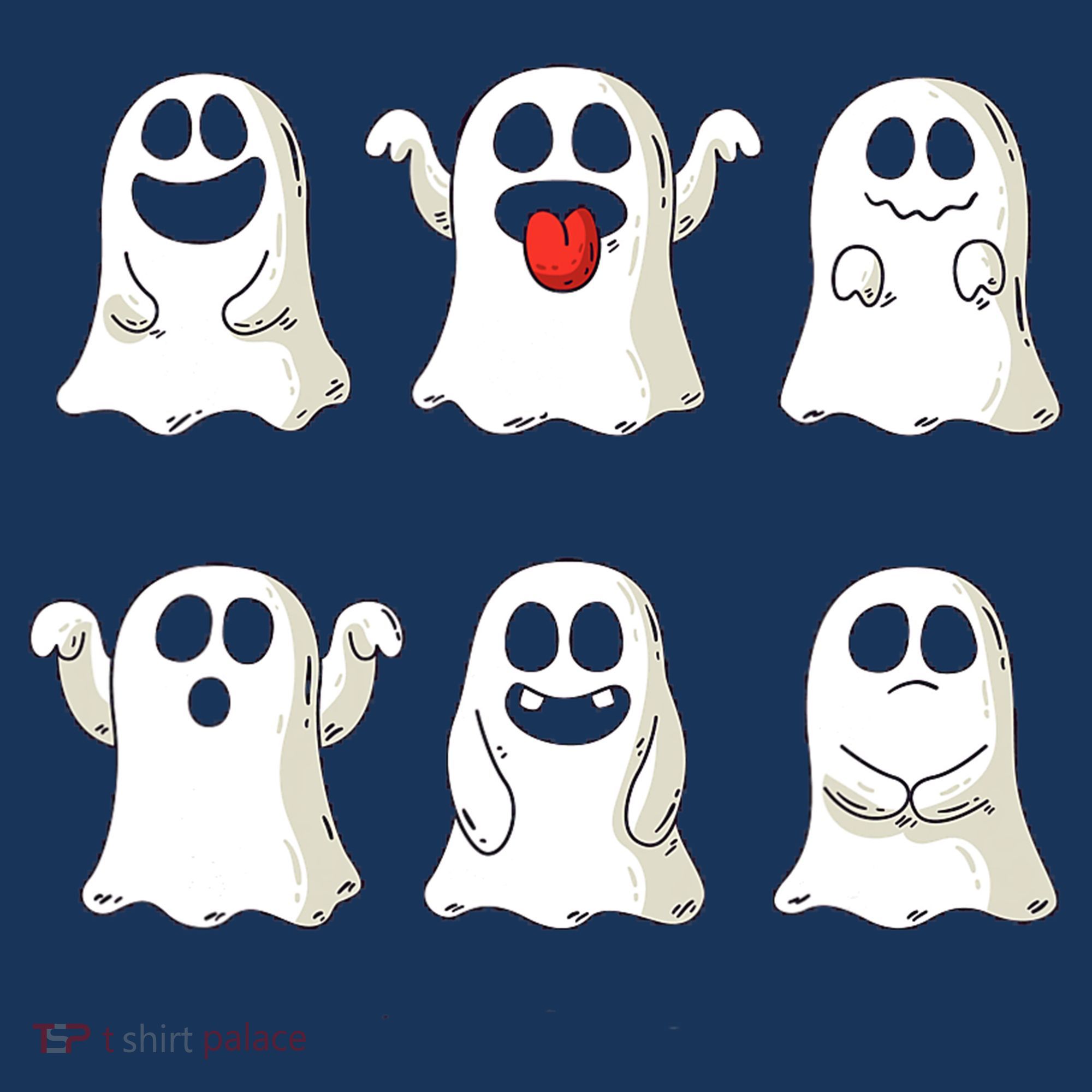 Cute Dancing Ghosts Boys Girls Ghost Halloween Costume Baby Bodysuit