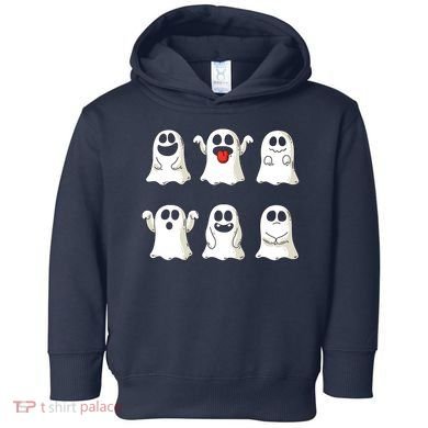 Cute Dancing Ghosts Boys Girls Ghost Halloween Costume Toddler Hoodie