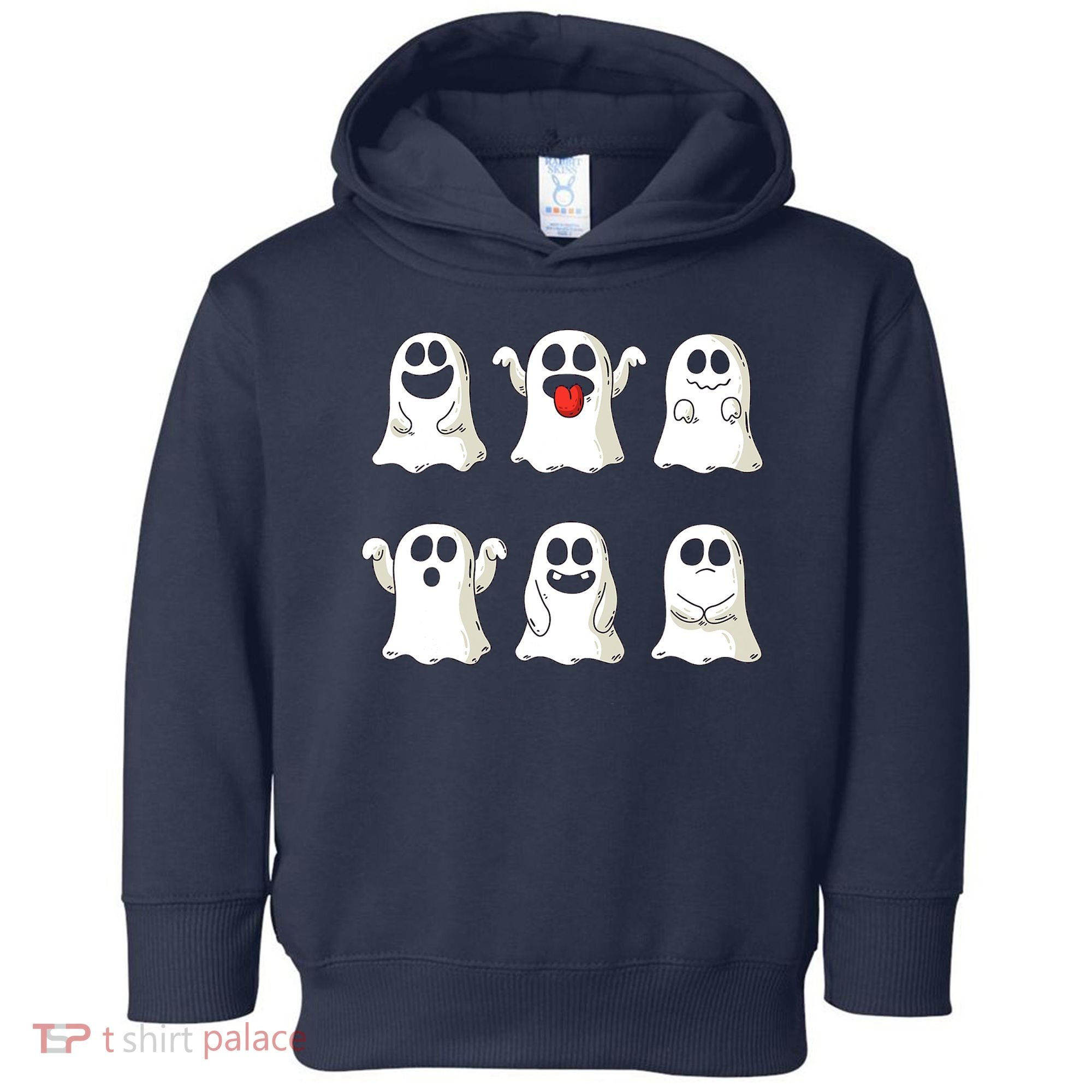 Cute Dancing Ghosts Boys Girls Ghost Halloween Costume Toddler Hoodie