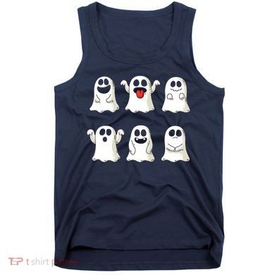 Cute Dancing Ghosts Boys Girls Ghost Halloween Costume Tank Top