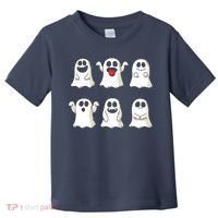 Cute Dancing Ghosts Boys Girls Ghost Halloween Costume Toddler T-Shirt thumb 0