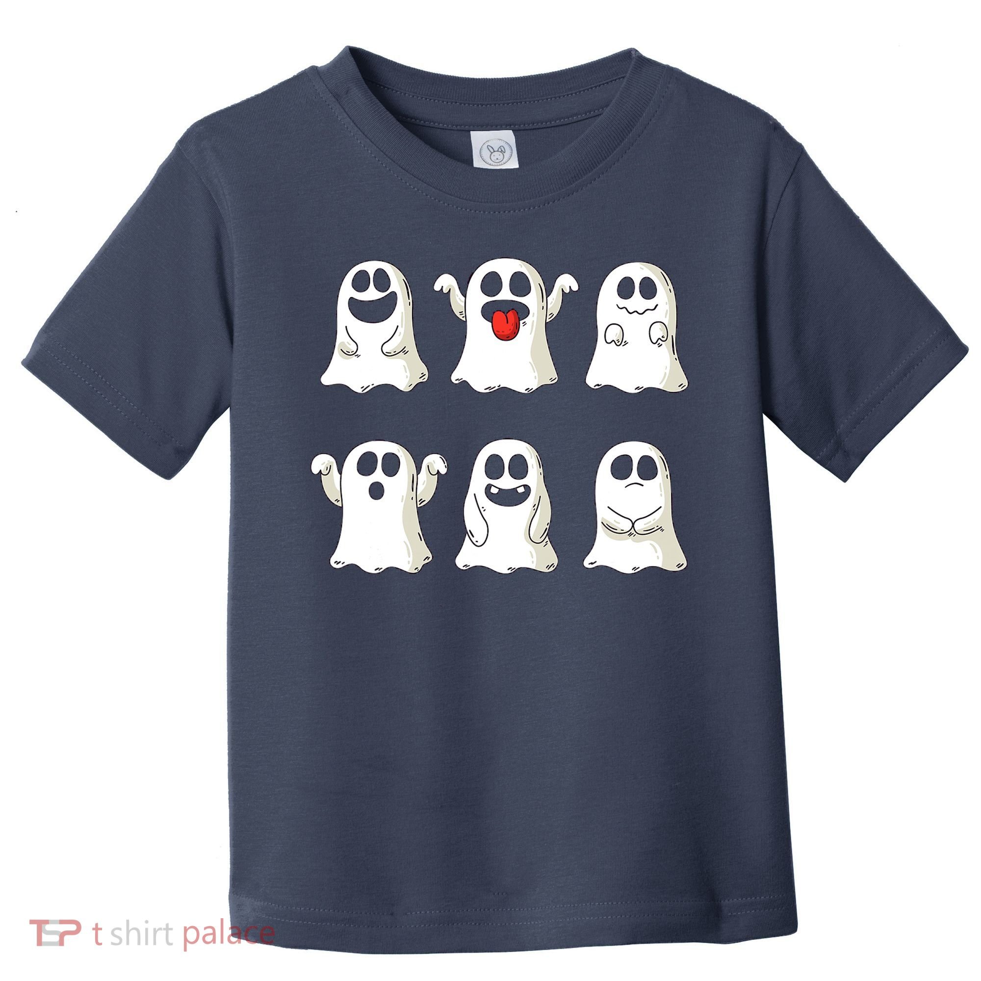 Cute Dancing Ghosts Boys Girls Ghost Halloween Costume Toddler T-Shirt