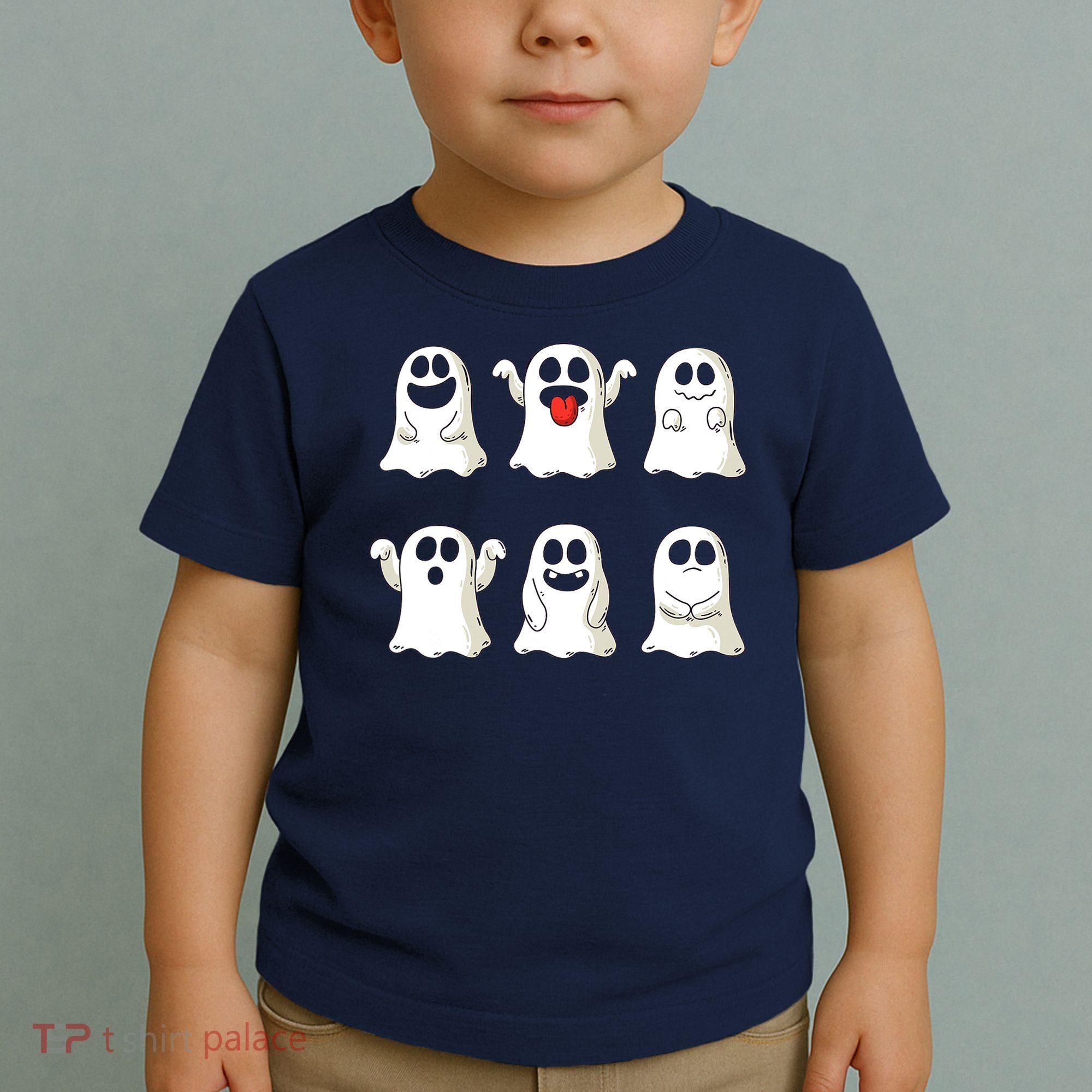 Cute Dancing Ghosts Boys Girls Ghost Halloween Costume Toddler T-Shirt