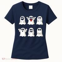 Cute Dancing Ghosts Boys Girls Ghost Halloween Costume Women's T-Shirt thumb 0