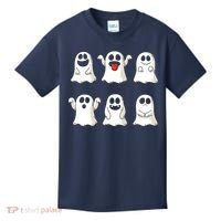 Cute Dancing Ghosts Boys Girls Ghost Halloween Costume Kids T-Shirt thumb 0
