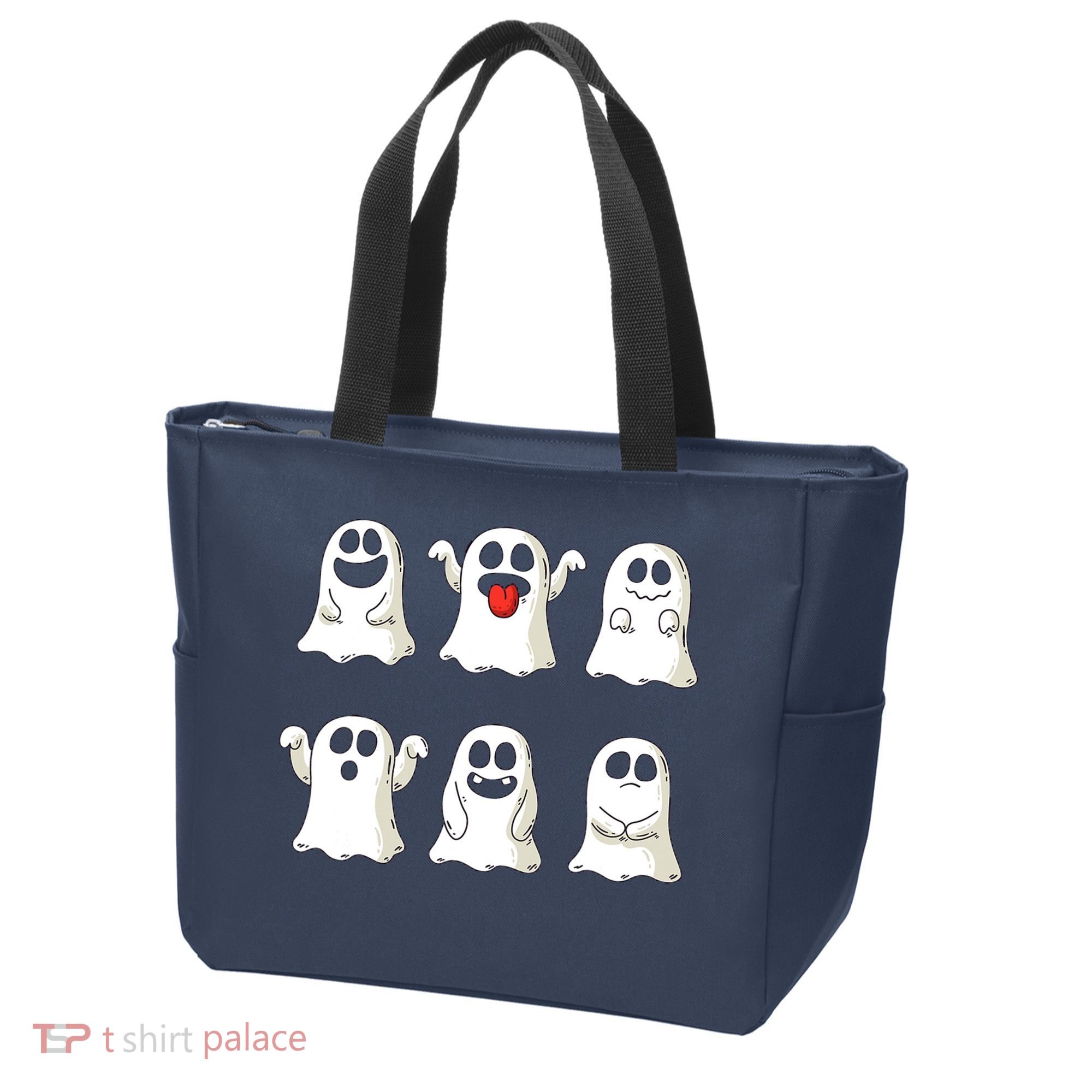 Cute Dancing Ghosts Boys Girls Ghost Halloween Costume Tote Bag