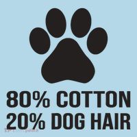 Cotton Dog Hair Funny Dog Saying Polo thumb 2