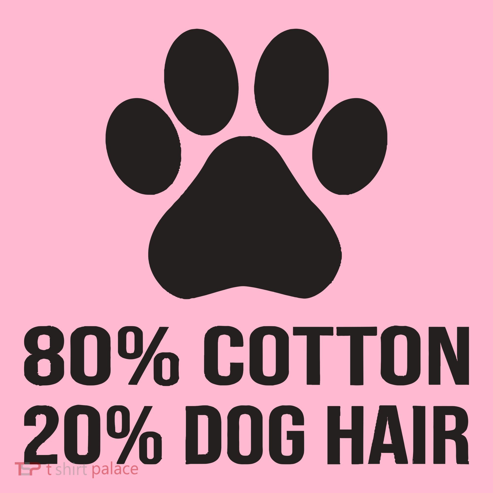 Cotton Dog Hair Funny Dog Saying Coaster