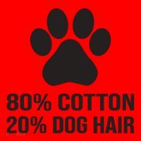 Cotton Dog Hair Funny Dog Saying Santa Hat thumb 1