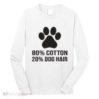 Cotton Dog Hair Funny Dog Saying Long Sleeve Shirt thumb 0
