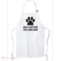 Cotton Dog Hair Funny Dog Saying Apron thumb 0