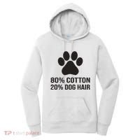 Cotton Dog Hair Funny Dog Saying Women's Hoodie thumb 0