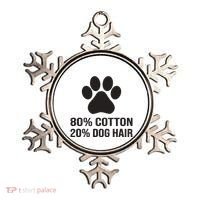 Cotton Dog Hair Funny Dog Saying Ornament thumb 0