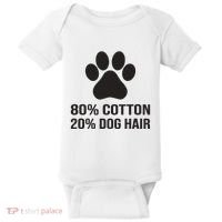 Cotton Dog Hair Funny Dog Saying Baby Bodysuit thumb 0