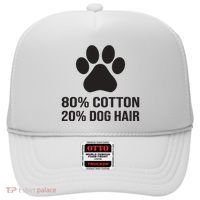 Cotton Dog Hair Funny Dog Saying Hat thumb 0