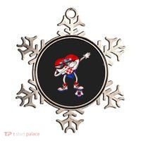 Croatia Dabbing Heart Hrvatska Soccer Team Croatia Flag Ornament thumb 0