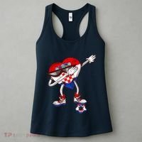 Croatia Dabbing Heart Hrvatska Soccer Team Croatia Flag Women's Tank Top thumb 3