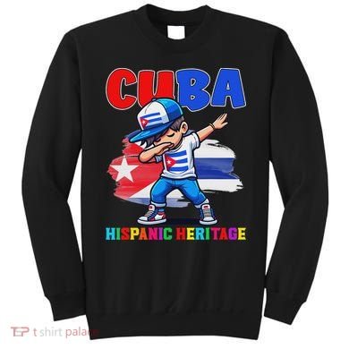 Cuba Dabbing Hispanic Heritage Celebration For Sweatshirt
